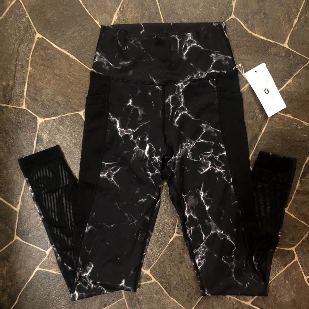 Black Marble BuffBunny Leggings